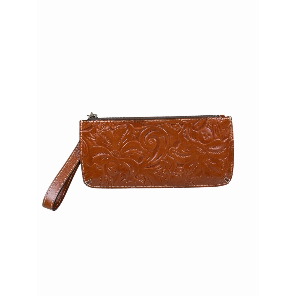 Patricia Nash ST. CROCE Leather Wristlet Clutch TOOLEDβ FLORENCE